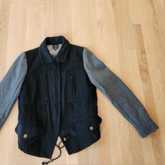 Against Nudity Montreal Wool Bomber style coat XS - Picture 5 of 5